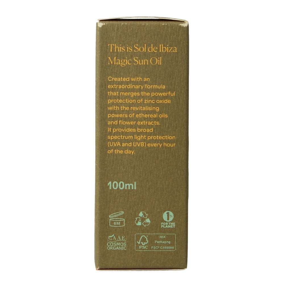 Sol De Ibiza Zonneolie beschermend & herstellend SPF15 bio 100.00 Milliliter