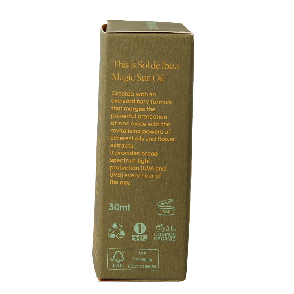 Sol De Ibiza Zonneolie beschermend & herstellend SPF15 bio 30.00 Milliliter