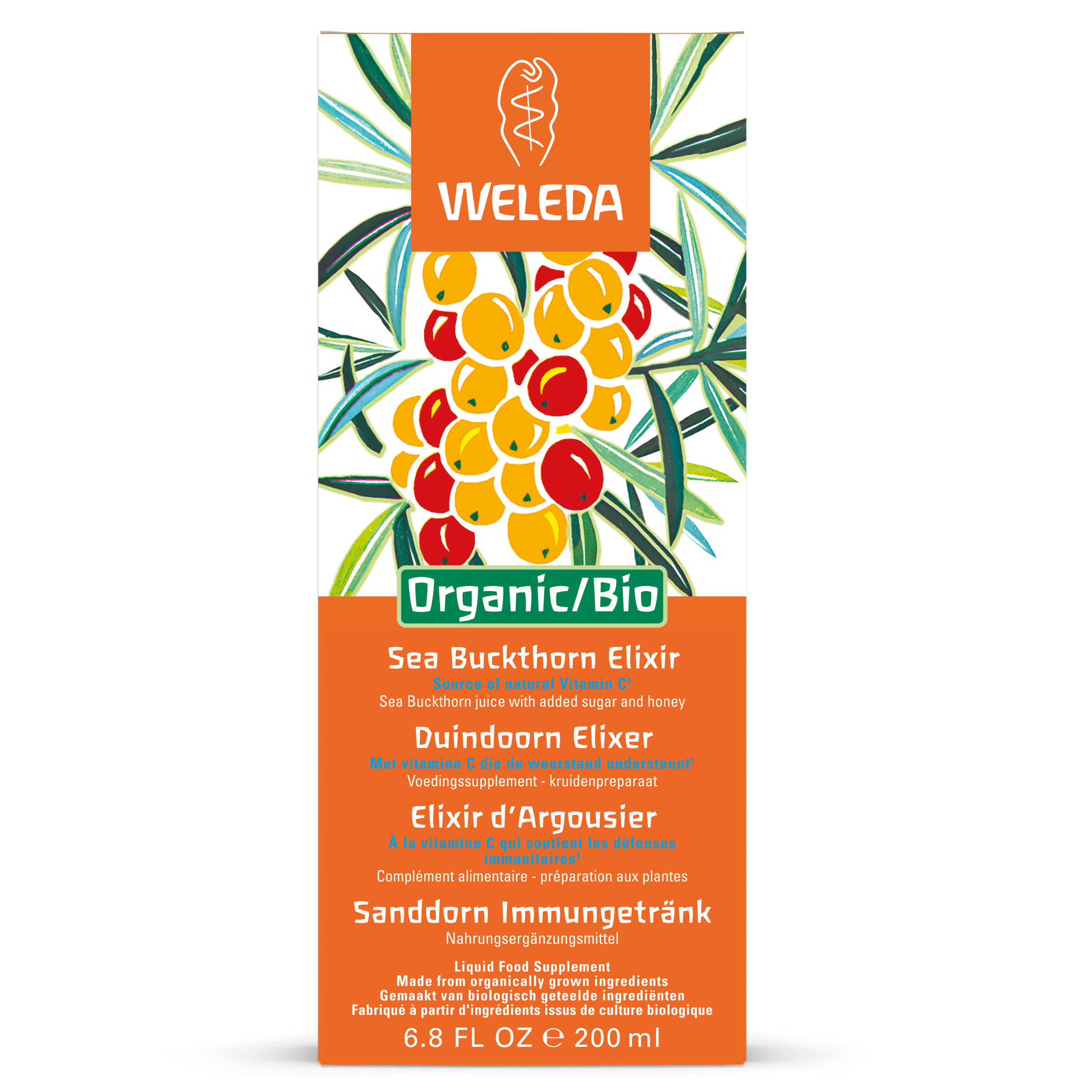 Weleda Duindoorn elixer bio 200.00 Milliliter
