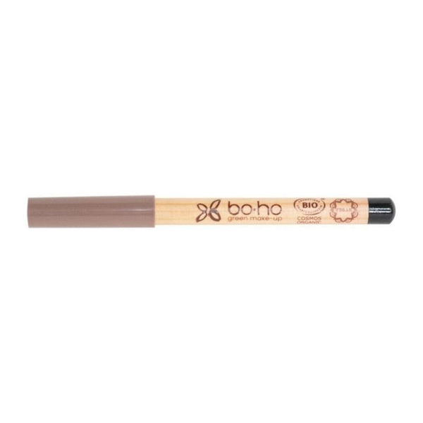Boho green makeup Oogpotlood noir 01 vegan 1 Stuks