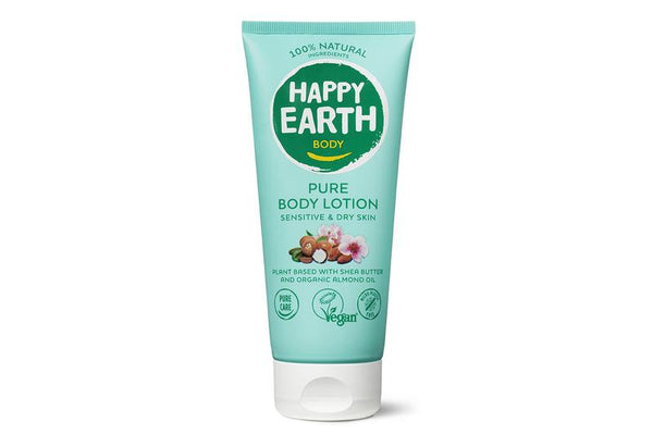 Happy Earth Bodylotion zacht 200.00 Milliliter