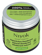 Niyok deo/antitranspirant green touch 40.00 Milliliter