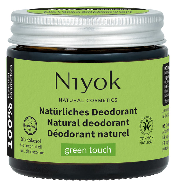 Niyok deo/antitranspirant green touch 40.00 Milliliter