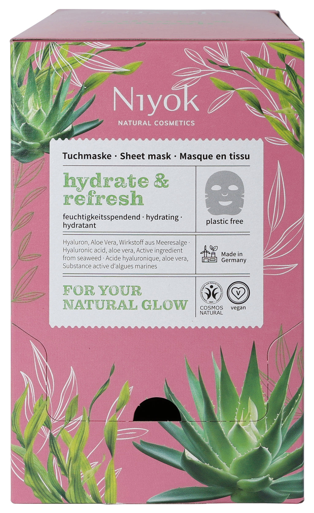 Niyok sheet mask Hydrate & refresh 10.00 Milliliter