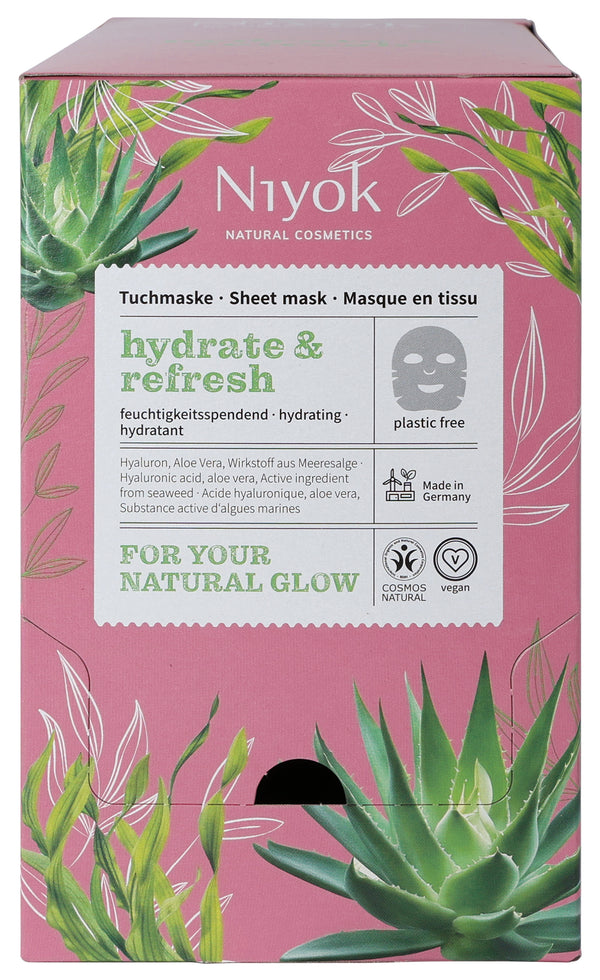 Niyok sheet mask Hydrate & refresh 10.00 Milliliter