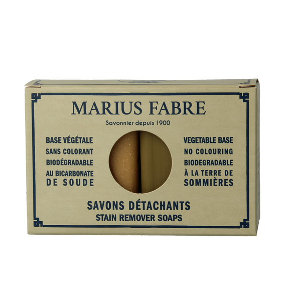 Marius Fabre Marseille vlekkenzepen voor donkere en witte was 2.00 Stuks