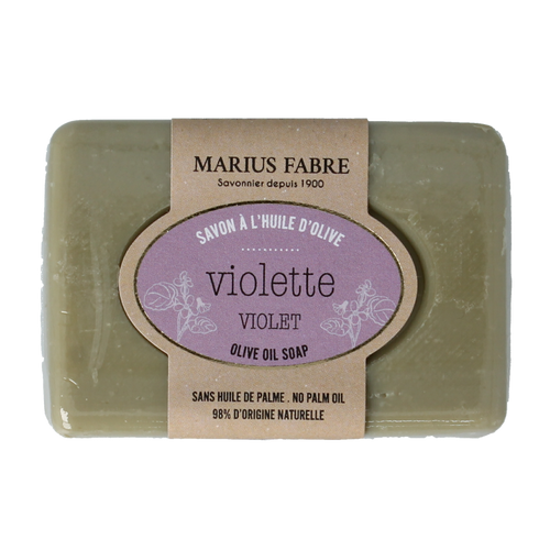 Marius Fabre Zeep viooltjes met olijfolie 100.00 Gram