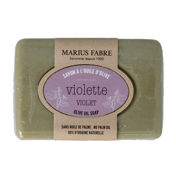 Marius Fabre Zeep viooltjes met olijfolie 100.00 Gram