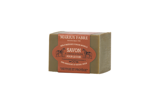 Marius Fabre Paard olijfolie zeep voor leer bio 200.00 Gram