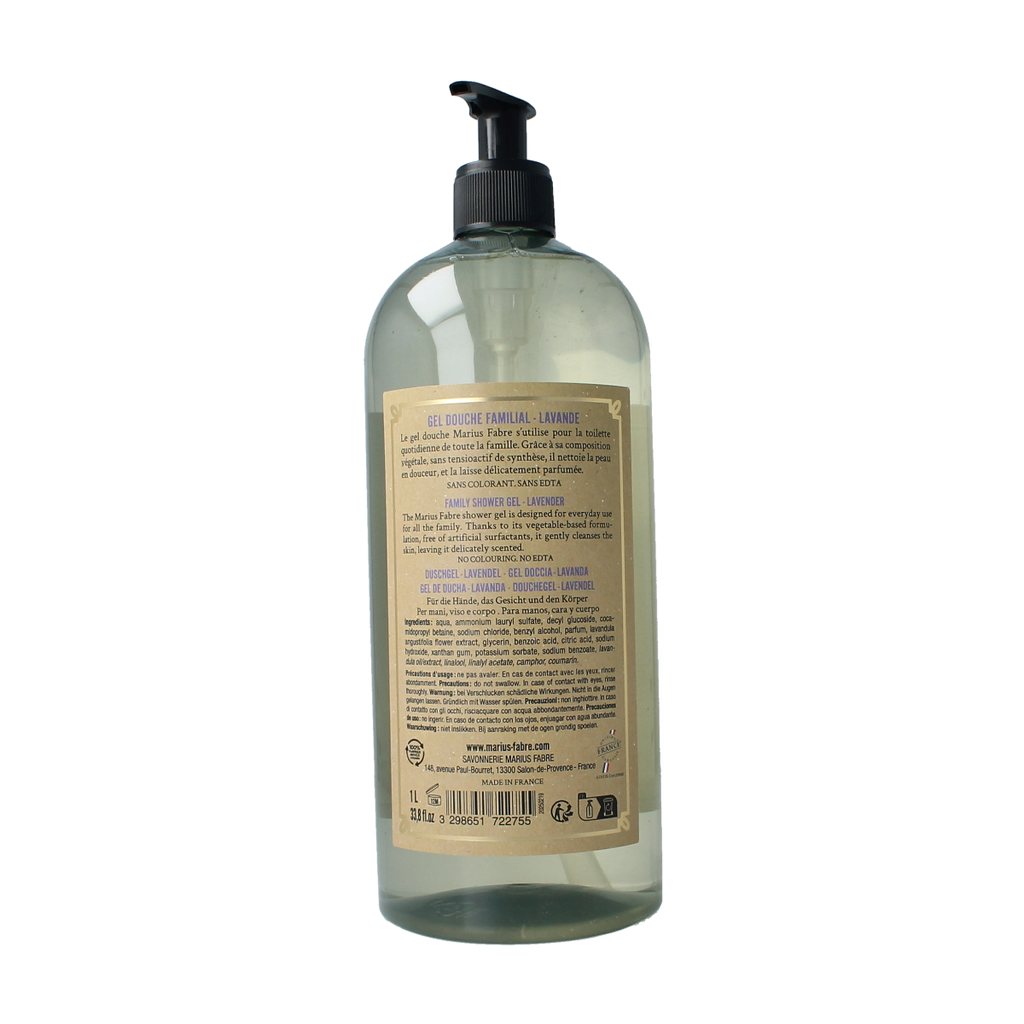 Marius Fabre Douchegel lavendel 1.00 Liter