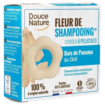 Douce Nature Shampoo bar antiroos met tea tree bio 85.00 Gram