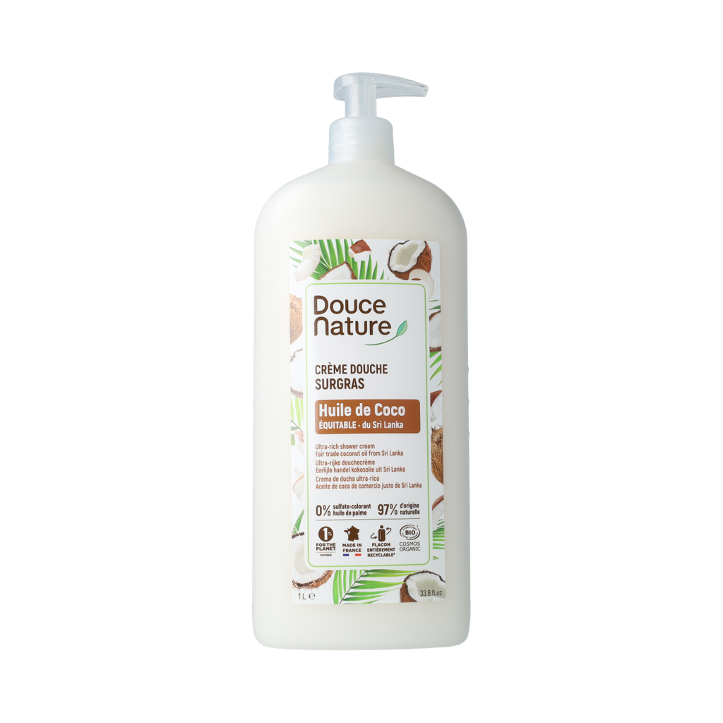 Douce Nature Douchecreme kokos bio 1.00 Liter