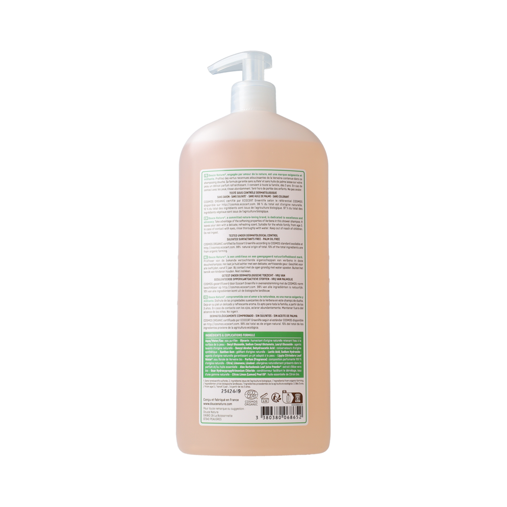 Douce Nature Douchegel & shampoo provence verbena Ardeche bio 1.00 Liter