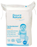 Douce Nature Baby wattenvierkantjes bio 60.00 Stuks