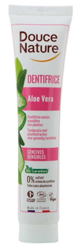 Douce Nature Tandpasta aloe vera voor gevoelig tandvlees bio 75.00 Milliliter