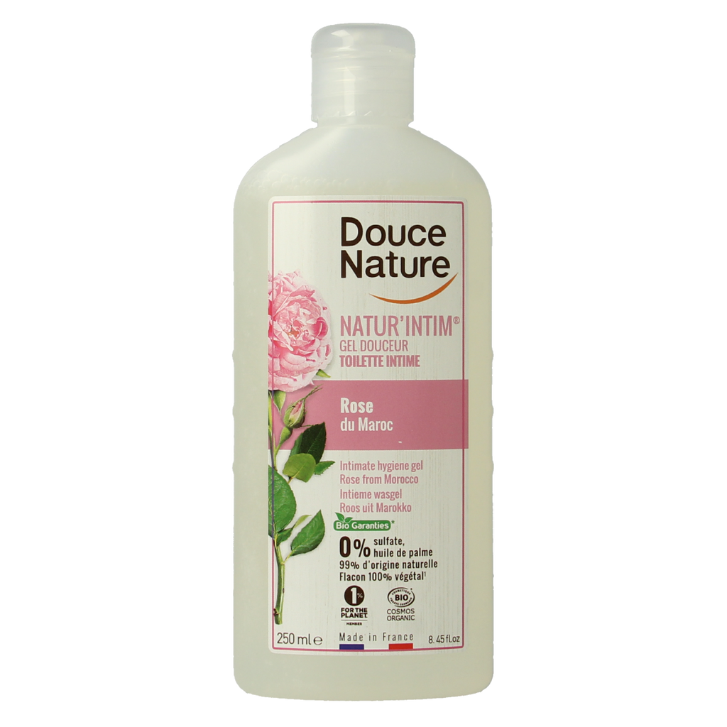 Douce Nature Natur intim intieme wasgel rose bio 250.00 Milliliter