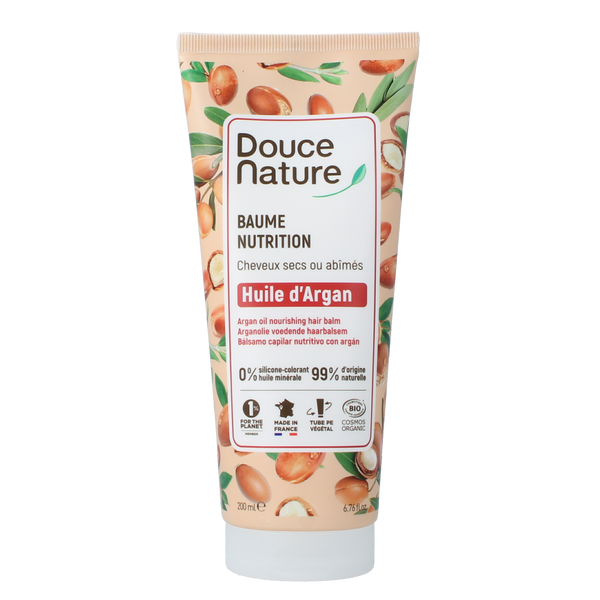 Douce Nature Conditioner droog/beschadigd haar arganolie bio 200.00 Milliliter