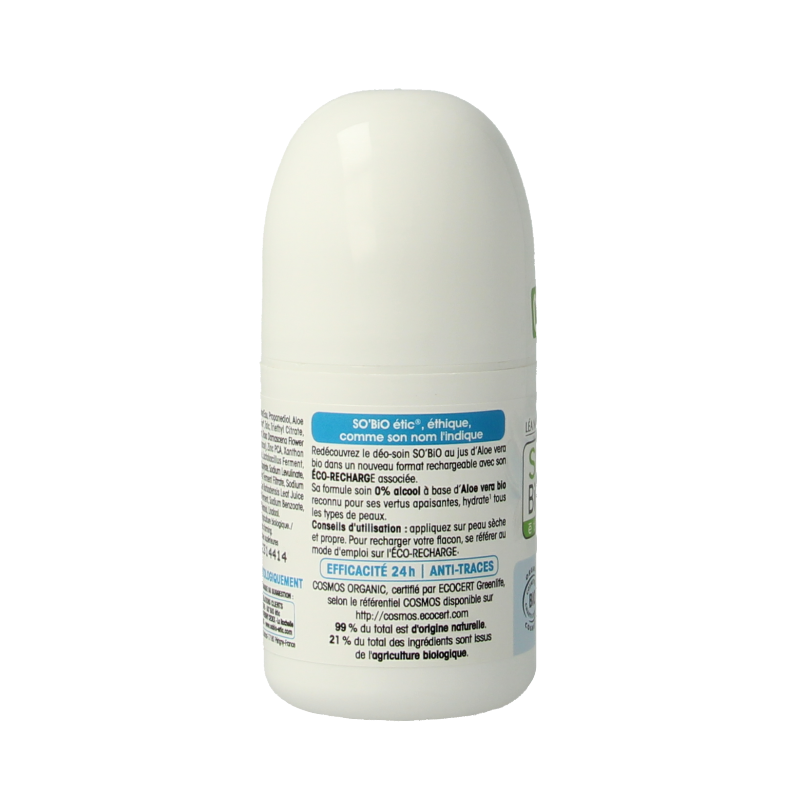 So Bio Etic Deoroller women aloe vera bio 50 Milliliter