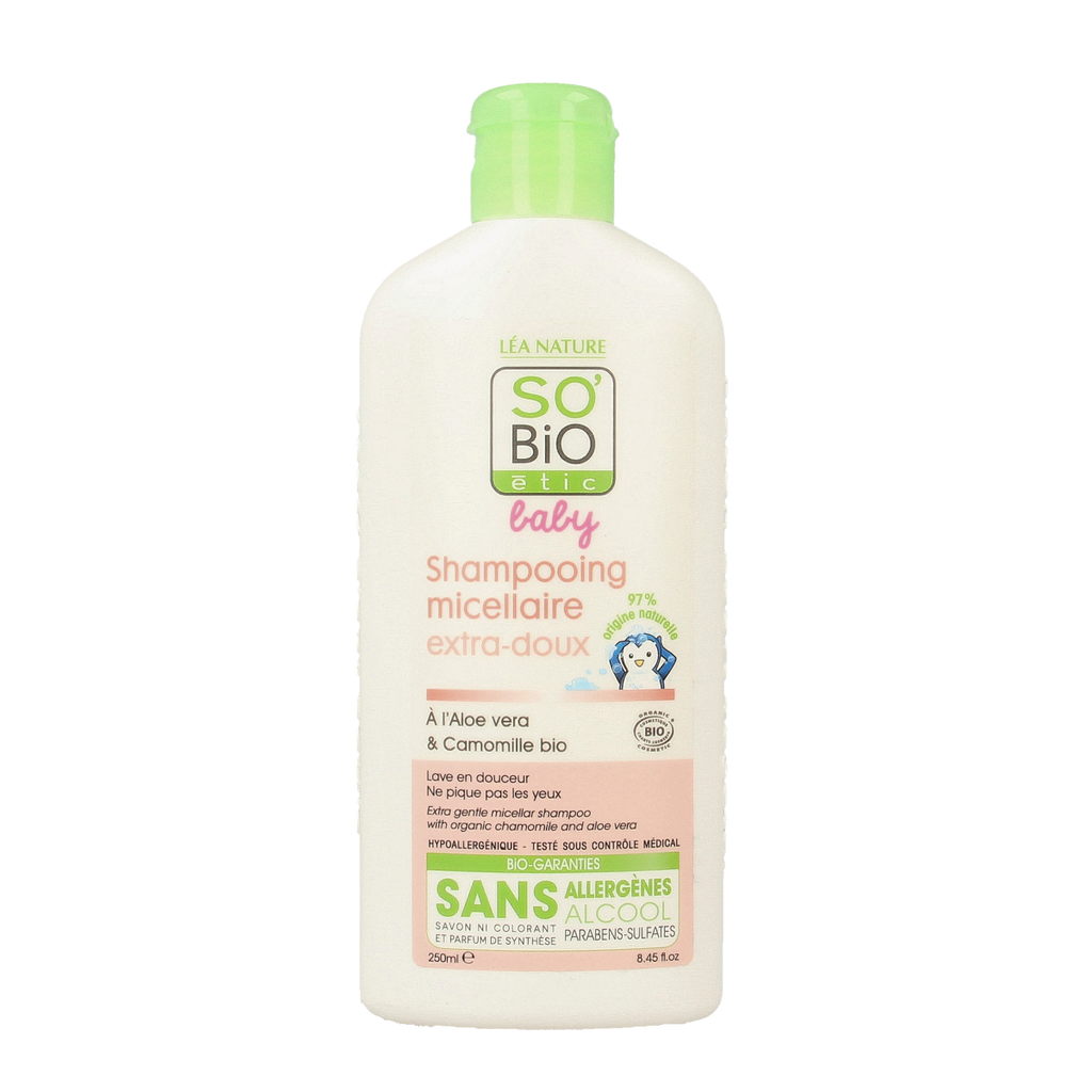 So Bio Etic Baby shampoo micellair 250.00 Milliliter