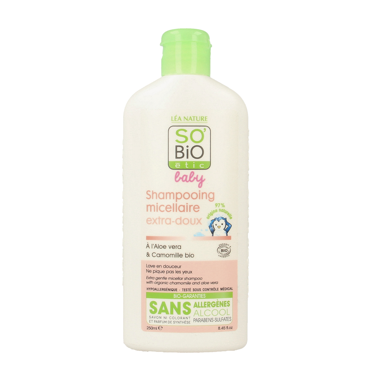 So Bio Etic Baby shampoo micellair 250.00 Milliliter