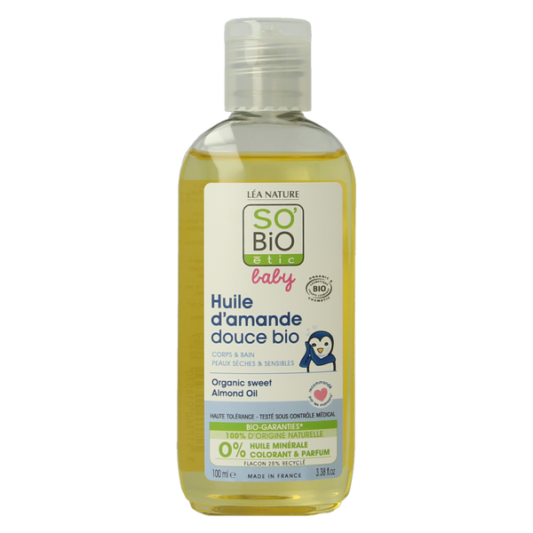 So Bio Etic Baby almond oil 100 Milliliter