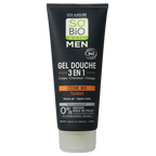 So Bio Etic Showergel for men 3 in 1 cedar 200 Milliliter