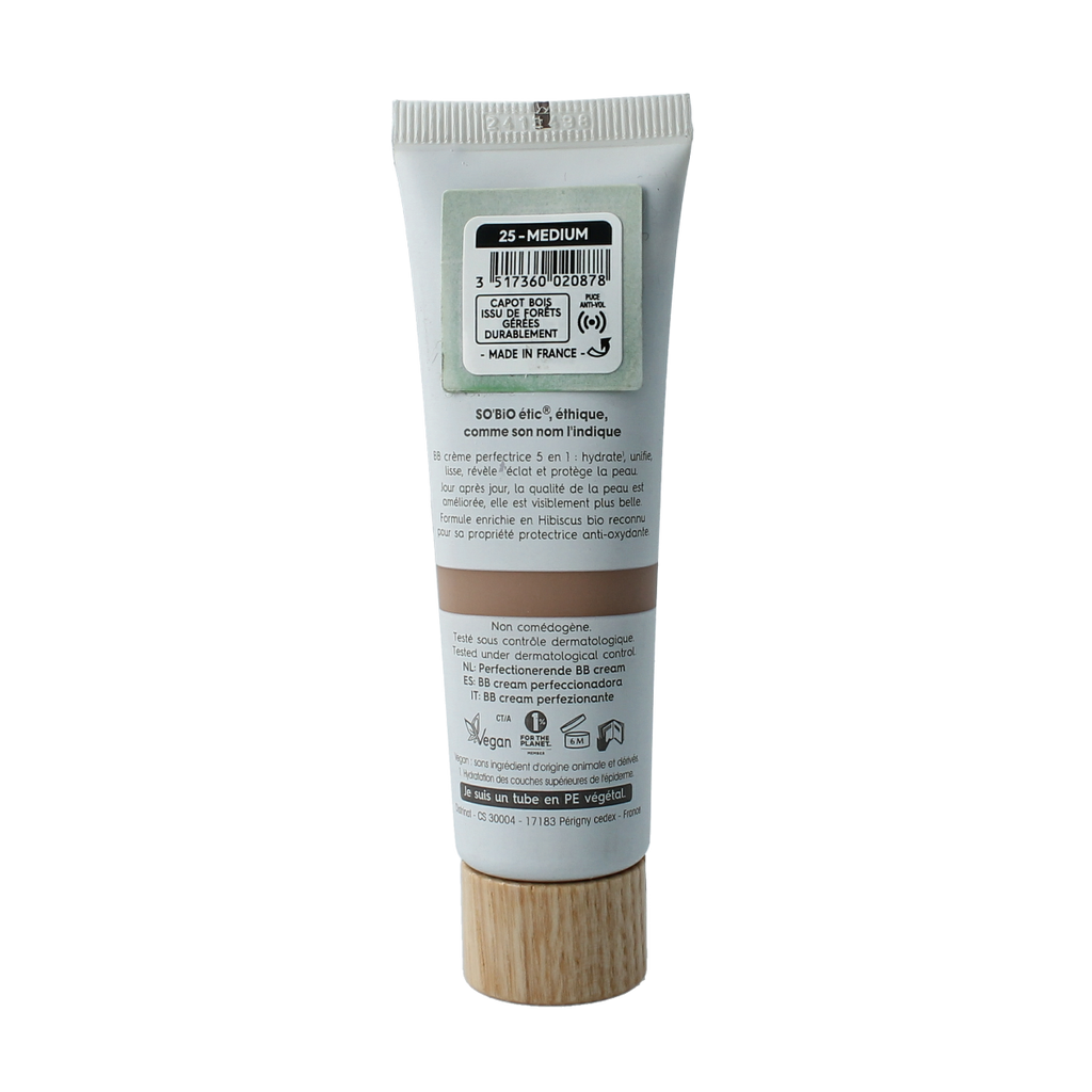 So Bio Etic BB cream 5in1 perfect 25 medium 30.00 Milliliter