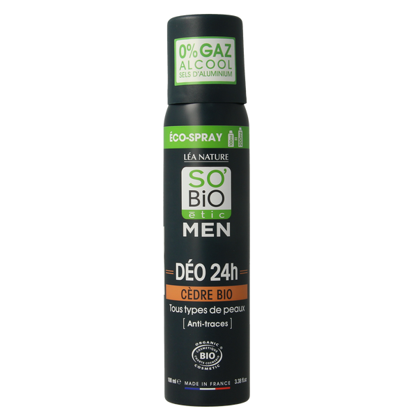 So Bio Etic For men deospray ceder 100.00 Milliliter