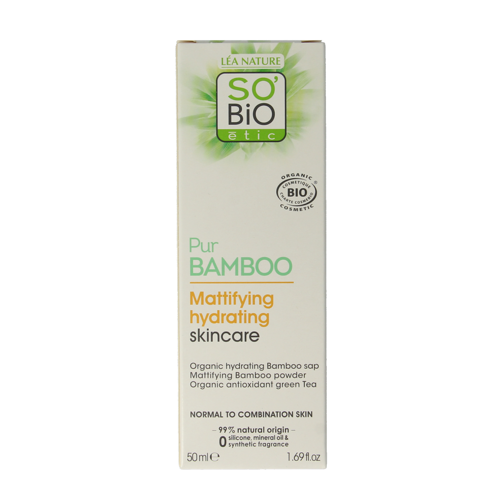 So Bio Etic Bamboo mattifying hydrating cream 50.00 Milliliter