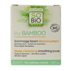 So Bio Etic Bamboo Deep cleansing smoothing scrub 50 Milliliter