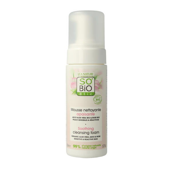 So Bio Etic Aloe vera cleansing foam 150.00 Milliliter