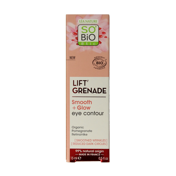 So Bio Etic Lift grenade eye contour cream 15 Milliliter