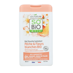 So Bio Etic Showergel peach & white flowers bio 450.00 Milliliter