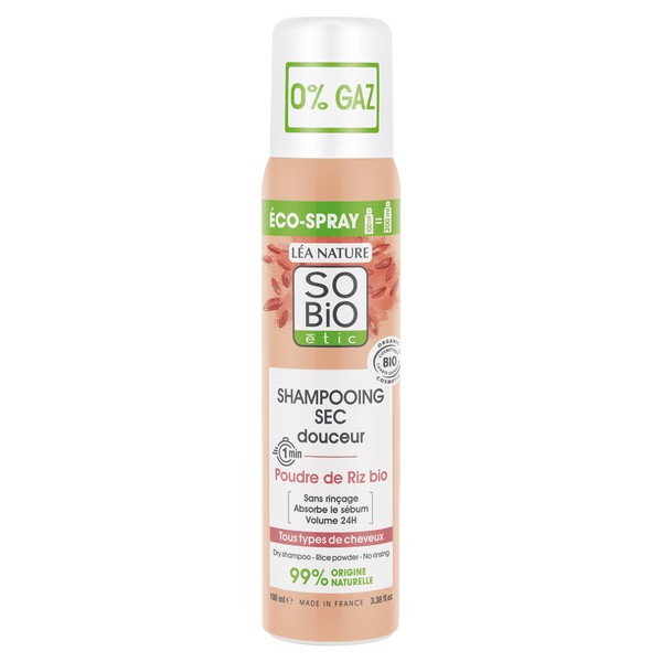 So Bio Etic Softening dry shampoo rice power 100 Milliliter