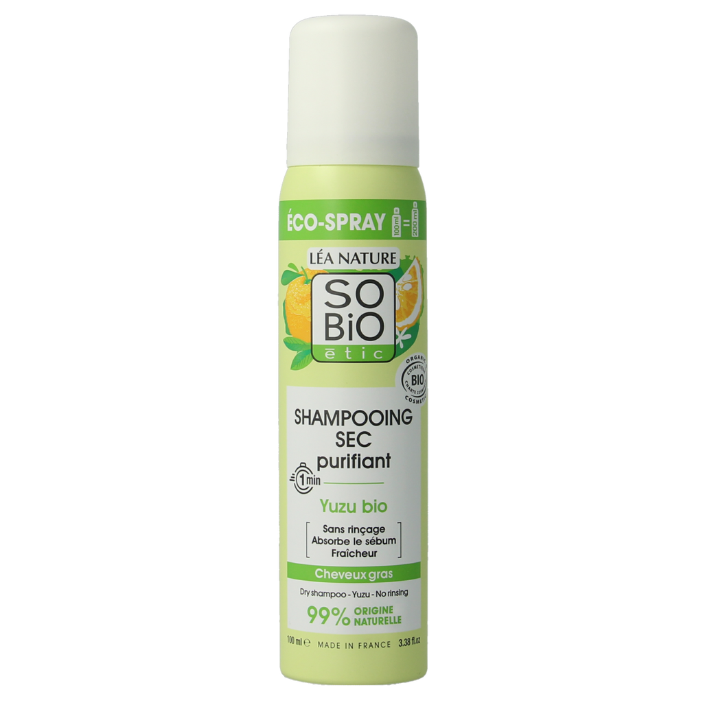 So Bio Etic Purifying dry shampoo yuzu 100.00 Milliliter