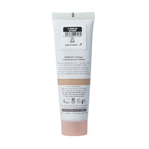 So Bio Etic BB cream 5in1 perfect 22 medium claire 30.00 Milliliter