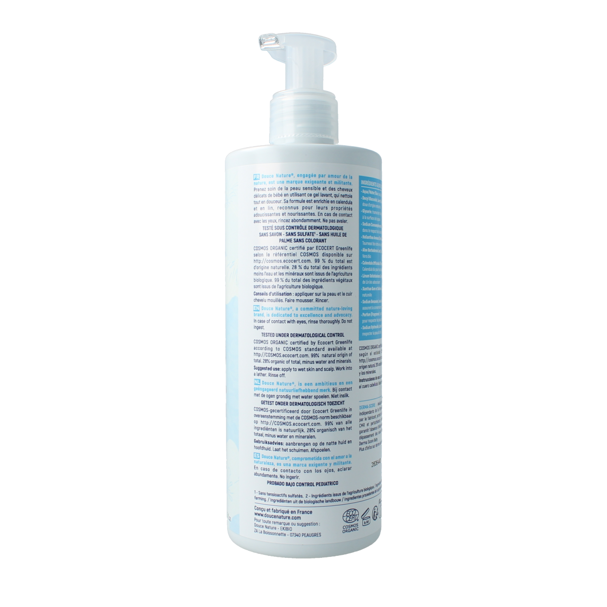 Douce Nature Baby body & hair wash bio 400.00 Milliliter
