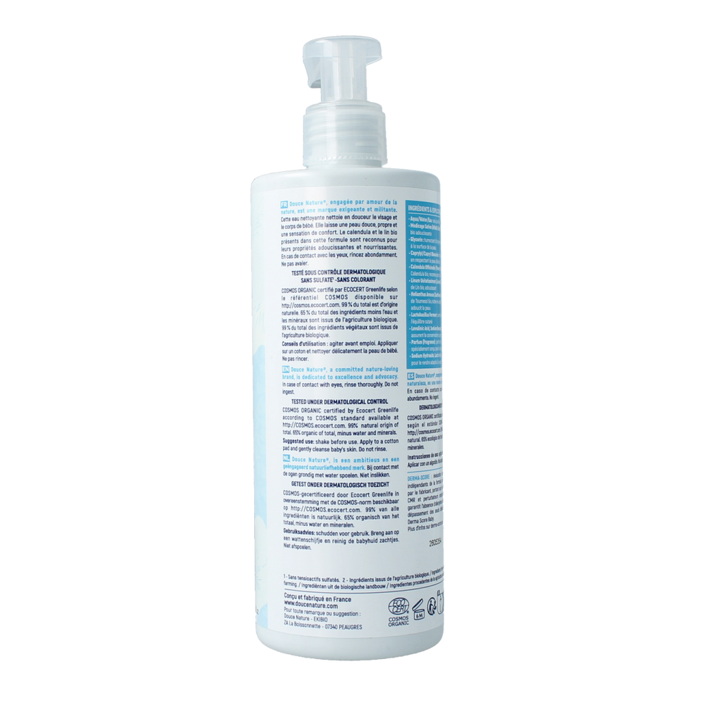 Douce Nature Baby face & body cleansing water bio 400.00 Milliliter