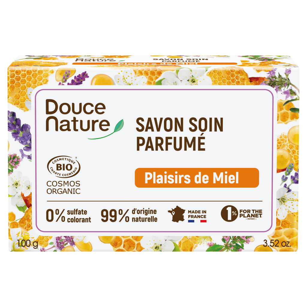 Douce Nature Honey pleasure honing zeep bar 100.00 Gram