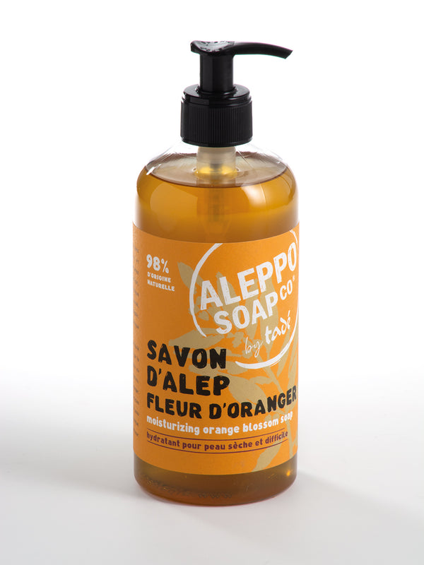 Aleppo Soap Co Sinaasappel zeep pomp 500.00 Milliliter