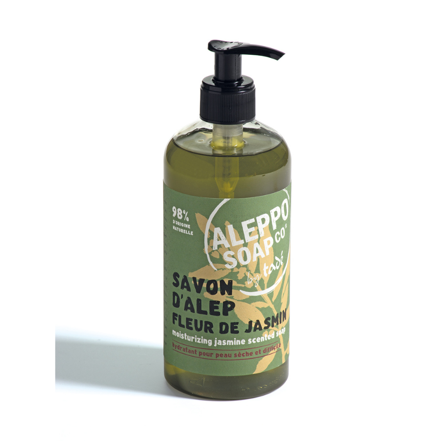 Aleppo Soap Co Jasmijnzeep met pomp 500.00 Milliliter