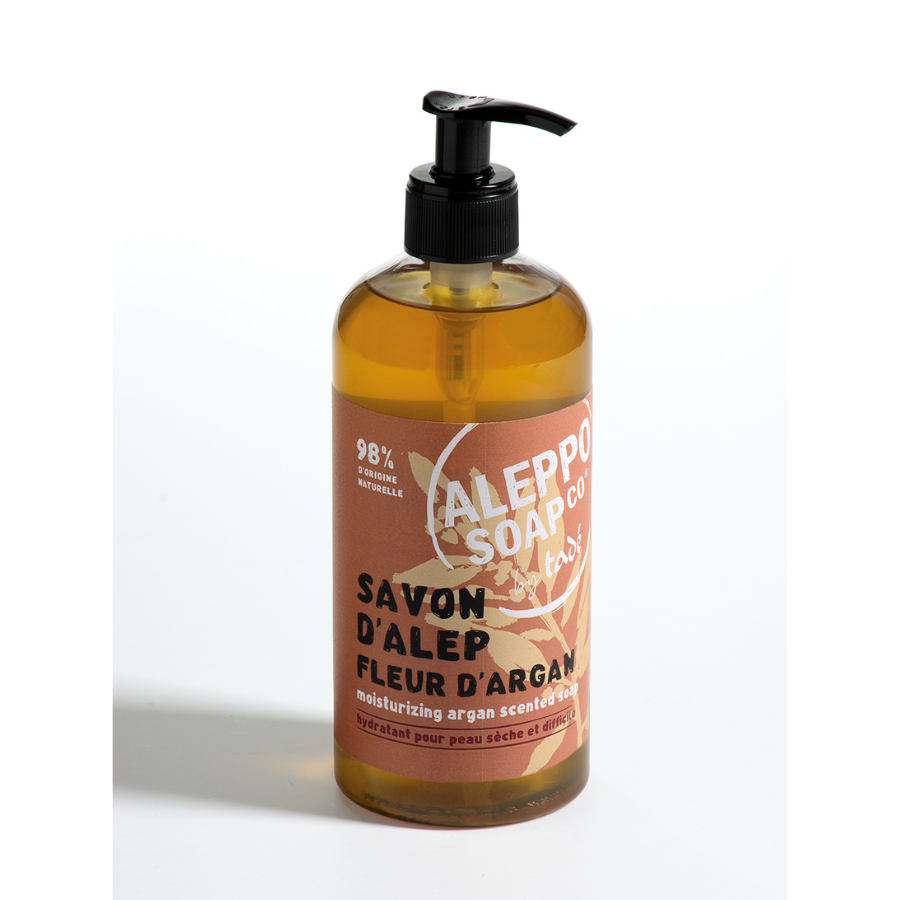 Aleppo Soap Co Arganzeep exfoliant bio met pomp 500.00 Milliliter