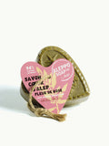 Aleppo Soap Co Savon d'Alep hart fleur de rose met touw 150.00 Gram