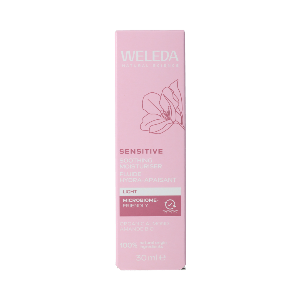 Weleda Gezichtscreme sensitive hydraterend light 30.00 Milliliter