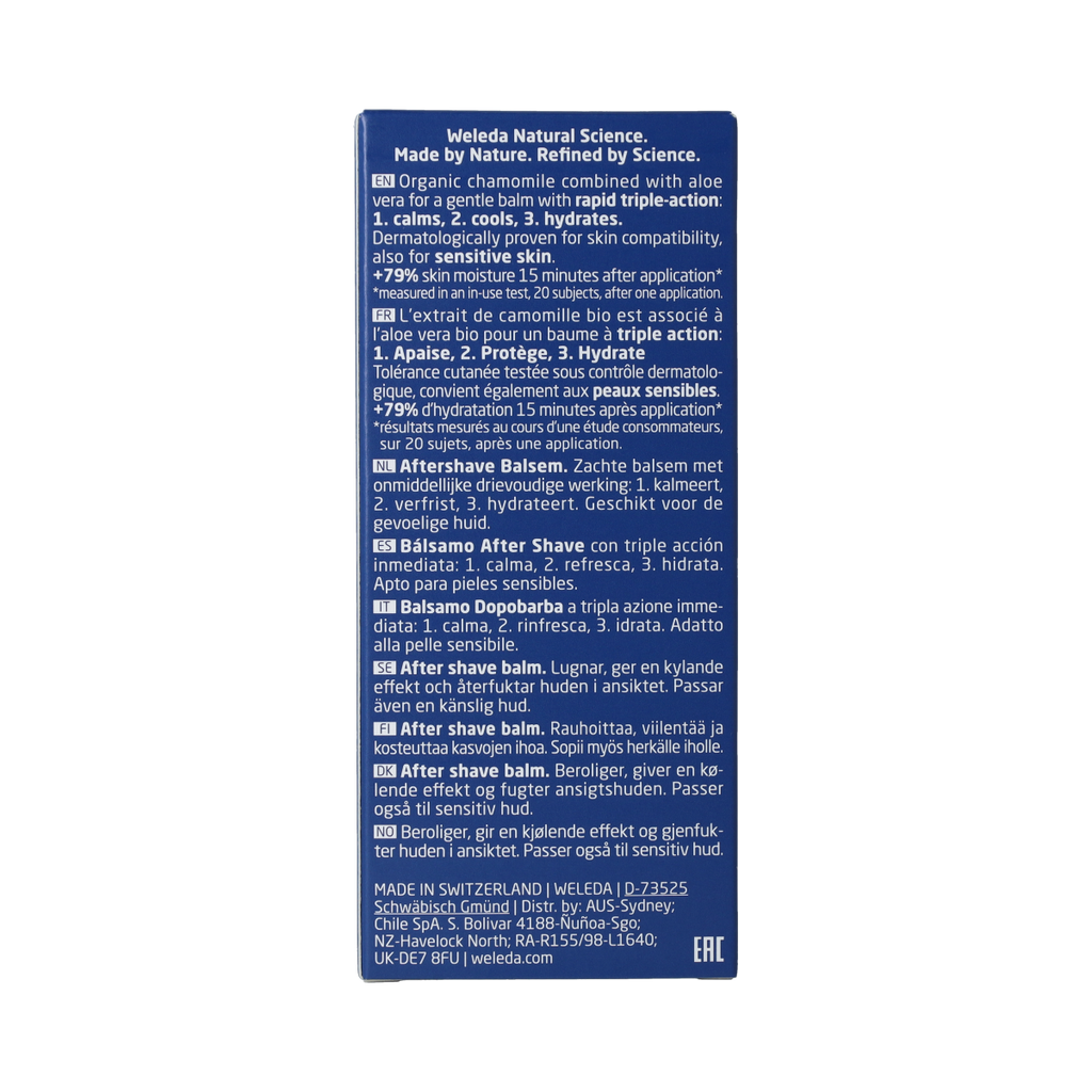 Weleda Men aftershave balsem 100.00 Milliliter