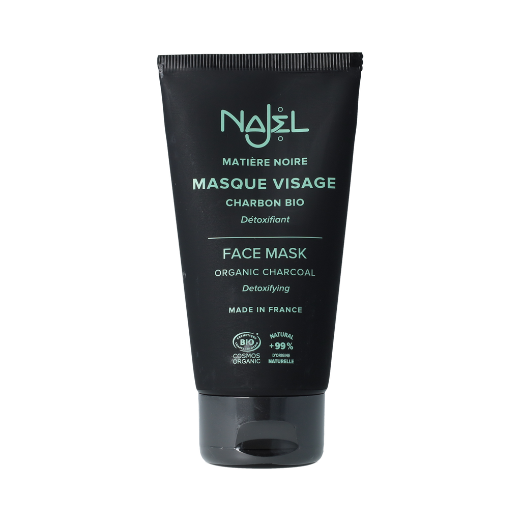 Najel Aleppo Gezichtsmasker houtskool 75.00 Milliliter