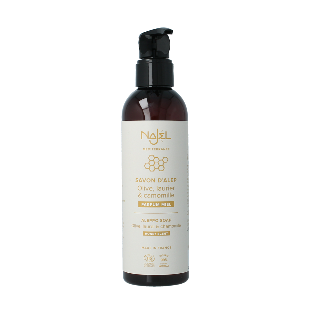 Najel Aleppo Zeep liquid chamomile pompfles 200.00 Milliliter