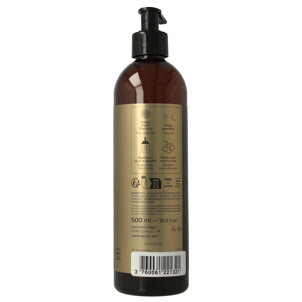 Najel Showergel prickly pear 500.00 Milliliter