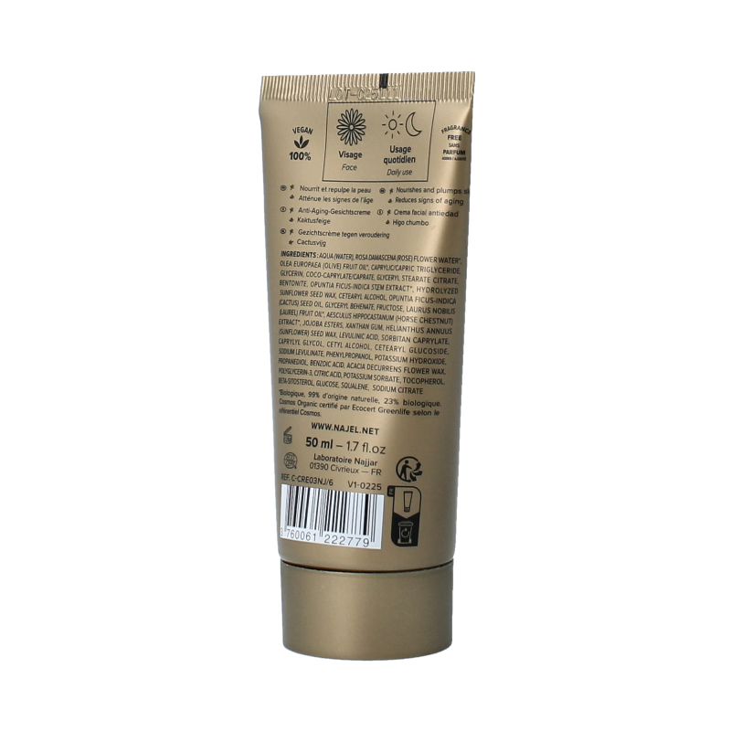 Najel Aleppo Gezichtscreme verstevigend anti-age 50 Milliliter