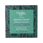 Najel Aleppo Aleppo zeep amber oud aroma aan koord 150.00 Gram